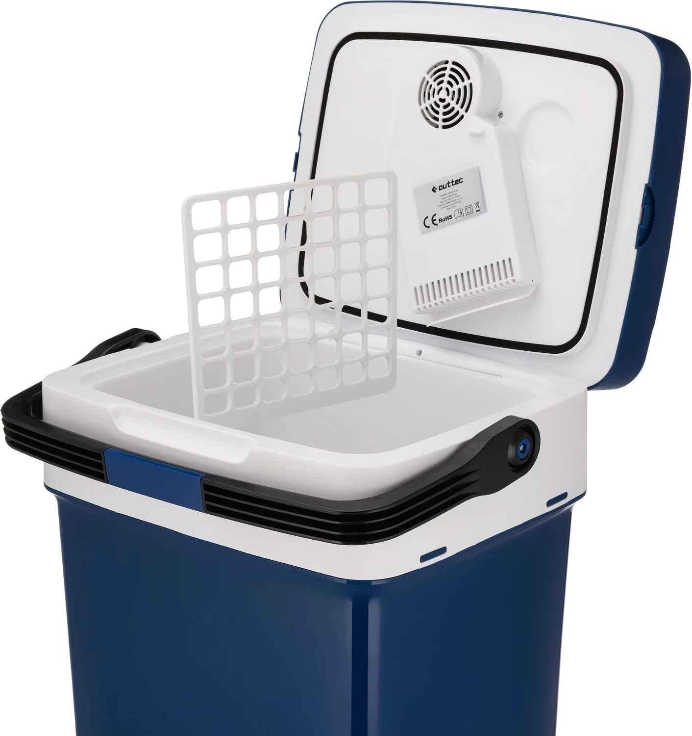 Glaciere Electrique 12v 220v 32L Outtec - glacière électrique Voiture, frigo Camping, glaciere a Compression, Mini glaciere Electrique, refrigerateur Camping Car, glaciere Voiture