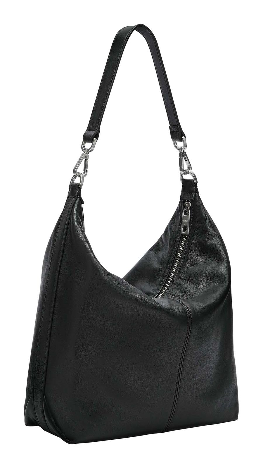 Liebeskind Berlin Damen-Umhängetasche „Paris M“ I Hobo Bag Damen aus Leder mit Schulter- und Crossbody-Riemen I Schultertasche, Hauptfach mit Reißverschluss, 2 Innenfächer I Shoulder Bag
