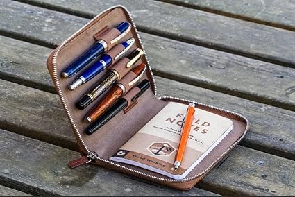 Amazon.co.jp: Galen Leather ガレンレザー ペンケース 5本