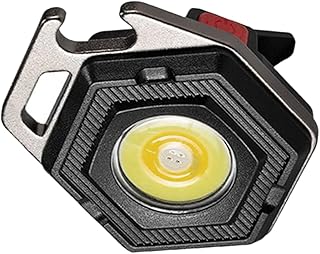 Uonlytech LED Work Light COB Keychain Light Portable Pocket Light COB Work Light Outdoor Keychain Light Pocket Flashlight Rechargeable Flashlight