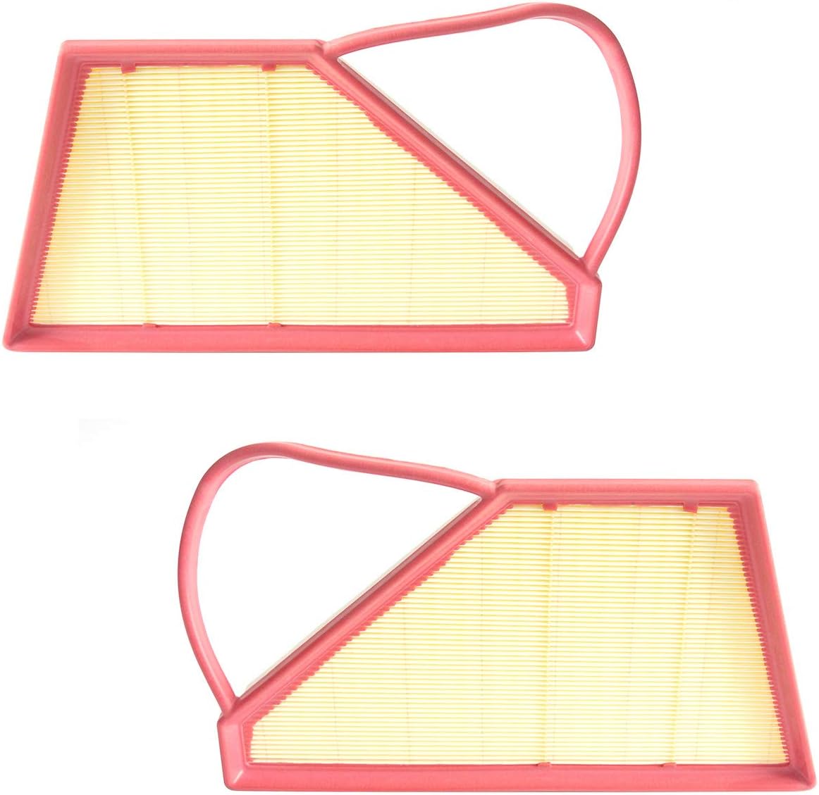 2 Filter Set for Bentley Continental GT GTC Flying Spur W12 Replace 3W0129620B & 3W0129620C