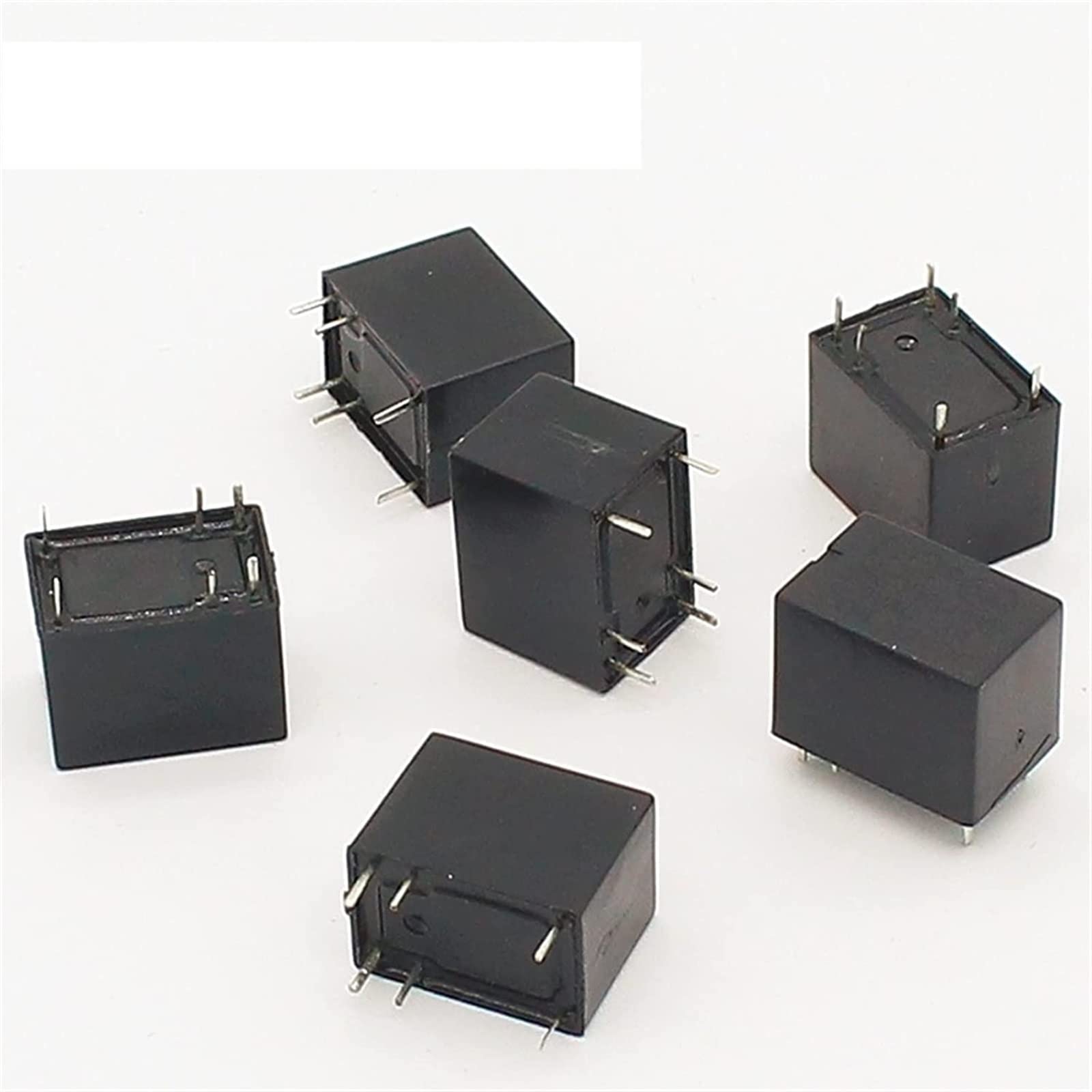 20 Stück Miniatur-PCB-Relais 6-poliges Mini-Relais DC3V 5V 9V 12V JRC-21F 4100 Relaisschalter