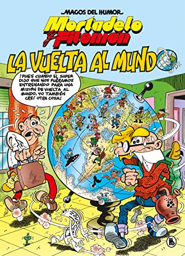Portada de Mortadelo y Filemón. La vuelta al mundo