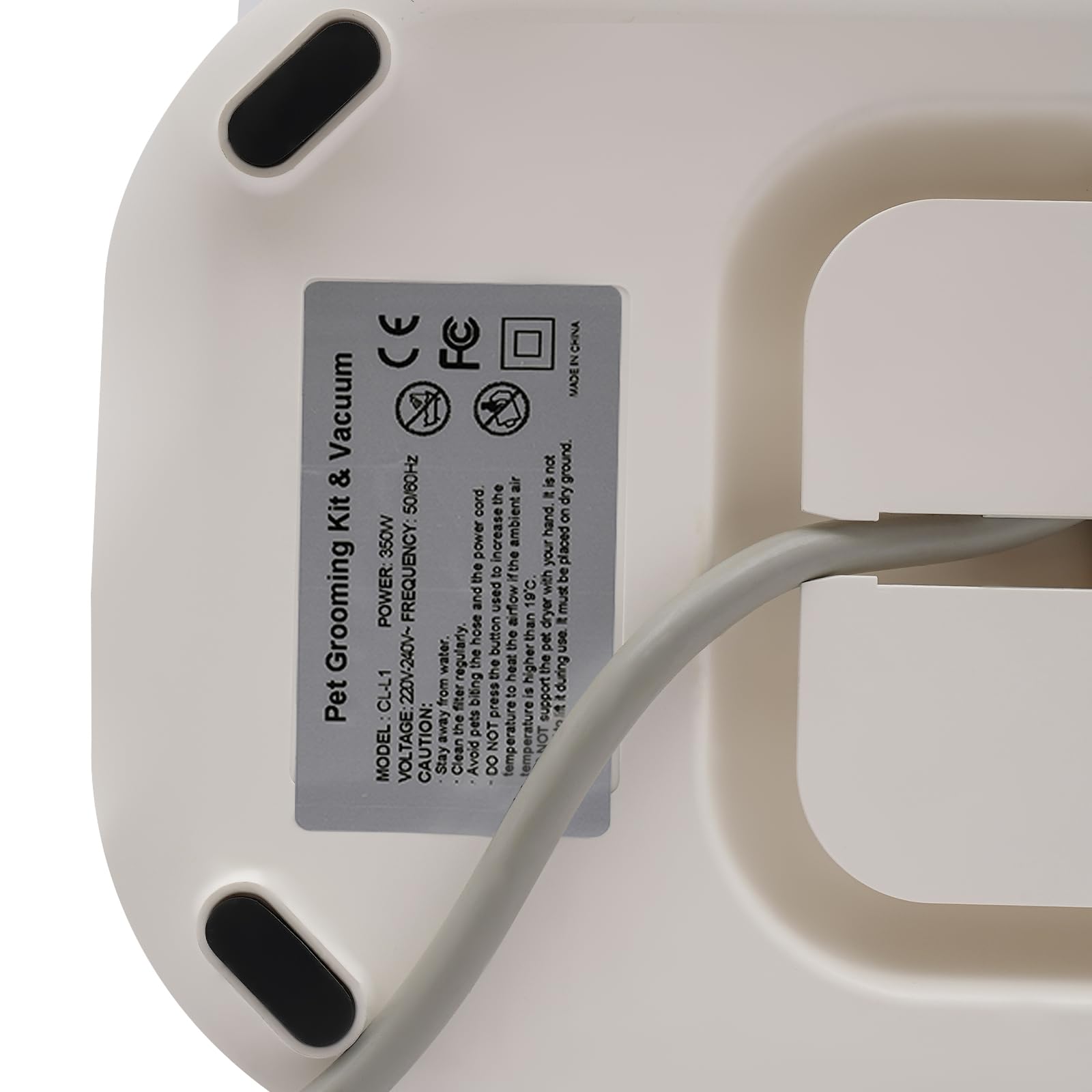 Juego de aspiradoras para mascotas, silencioso, cortapelos para perros y gatos, con tijeras eléctricas, cepillo para el cuidado del pelo, peine 11800 PA, aspiración de 1,4 l, juego profesional de
