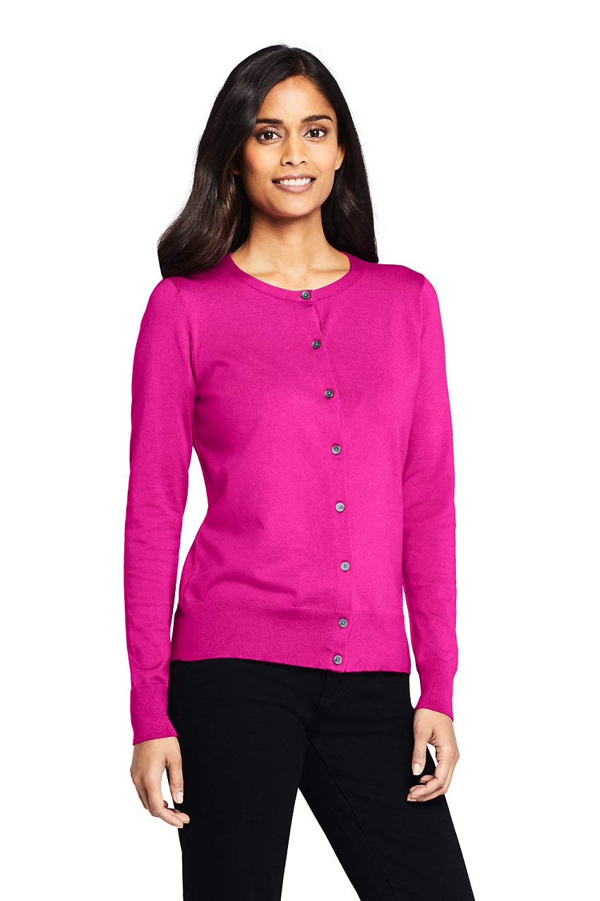 lands end supima cotton cardigan