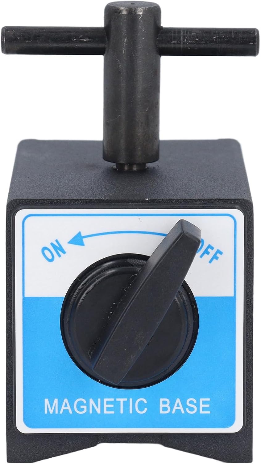 Base Holder 100kg Suction Force, M8 Thread Base Stand with , V S for Mechanical Psing, Workpiece urement and Equipment Ca