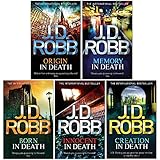 Jd Robb Death Series 5- Books 21-25: 5 Books Collection Set (Origin In Death, Memory In Death, Born In Death, Innocent In Death, Creation In Death)