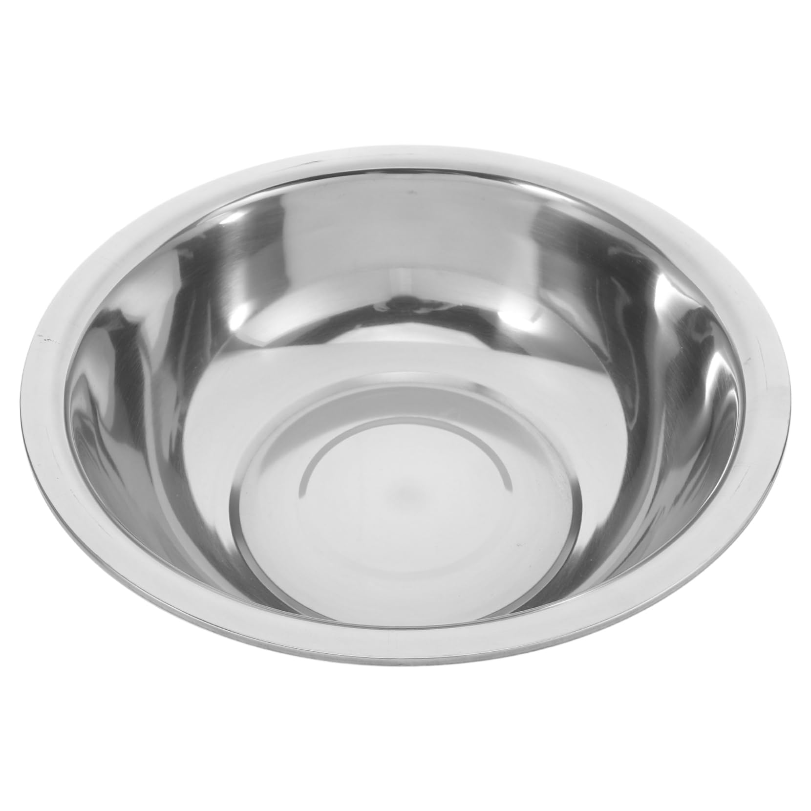 Balacoo Multi Function Stainless Steel Basin Tub for Foot Soaking Face Washing and Laundry Portable Large Mixing Bowl for Home Use Durable Easy to Maintain