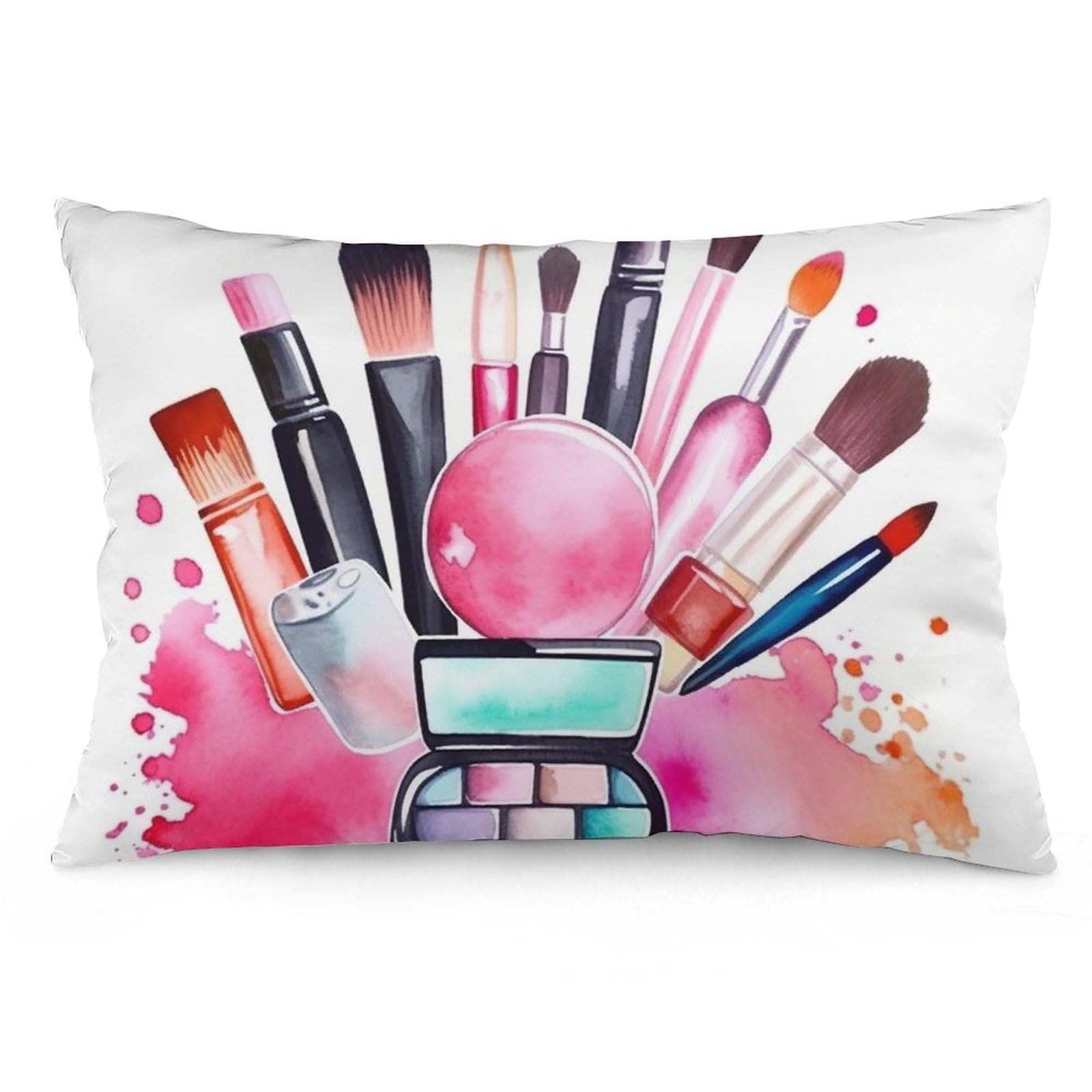 NTVOWPZO 2 Pack Decoration Throw Pillow Covers 16 "x24 Pillowcases Covers Watercolor Cosmetic Pillowcases Modern Farmhouse Home Decor Sofa Cushions Covers for Couch Bed Living Room