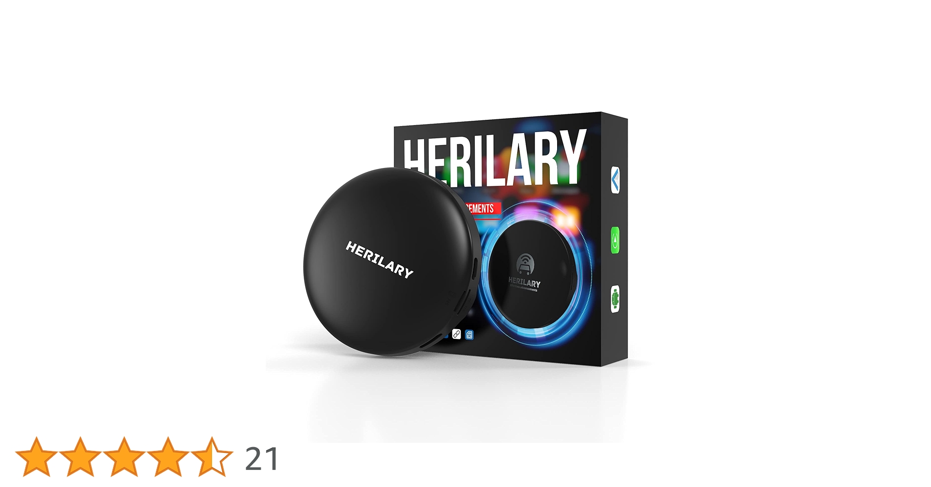 カーオーディオ Herilary C8 CarPlay AI Box Android TV HERILARY C8 Wireless CarPlay 3 in 1 Ai Box – Herilary