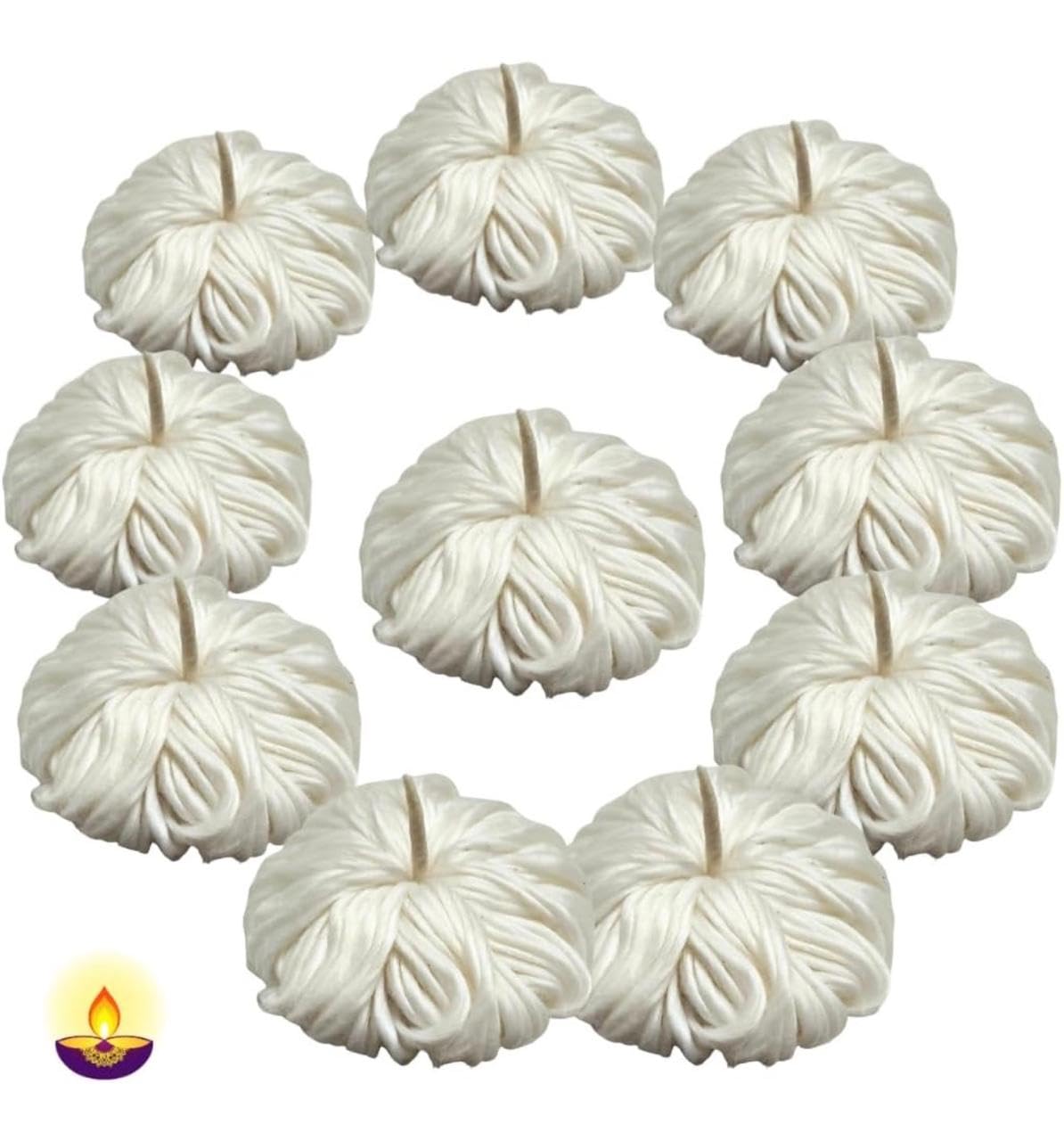 Karthika Masam Cotton Wicks - 365 Days Pooja Lighting -9