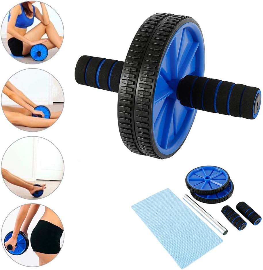 ruota addominale con ginocchiere