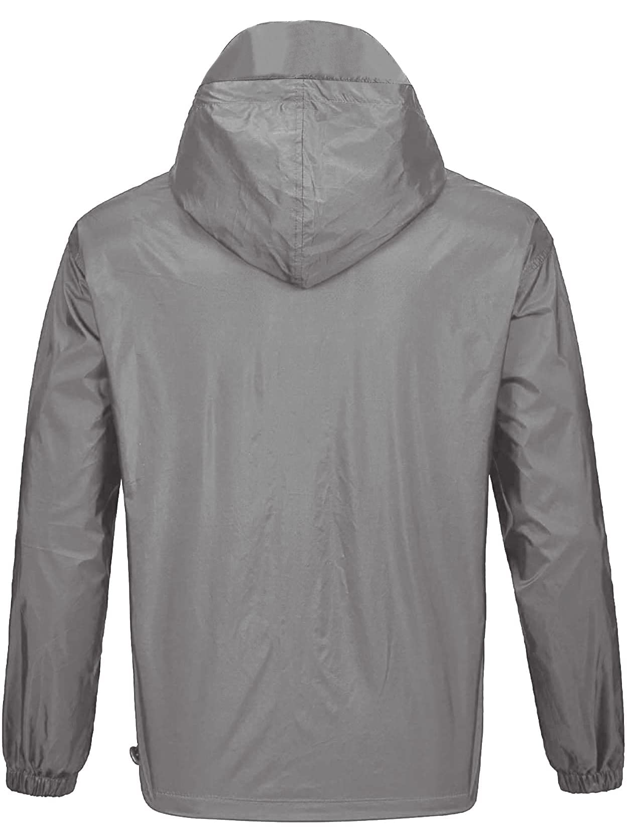 igeekwell Hommes Combinaison de pluie à manches longues Combinaison de neige Imperméable au vent Hooded Manteau de pluie à capuche Suit Windbreaker