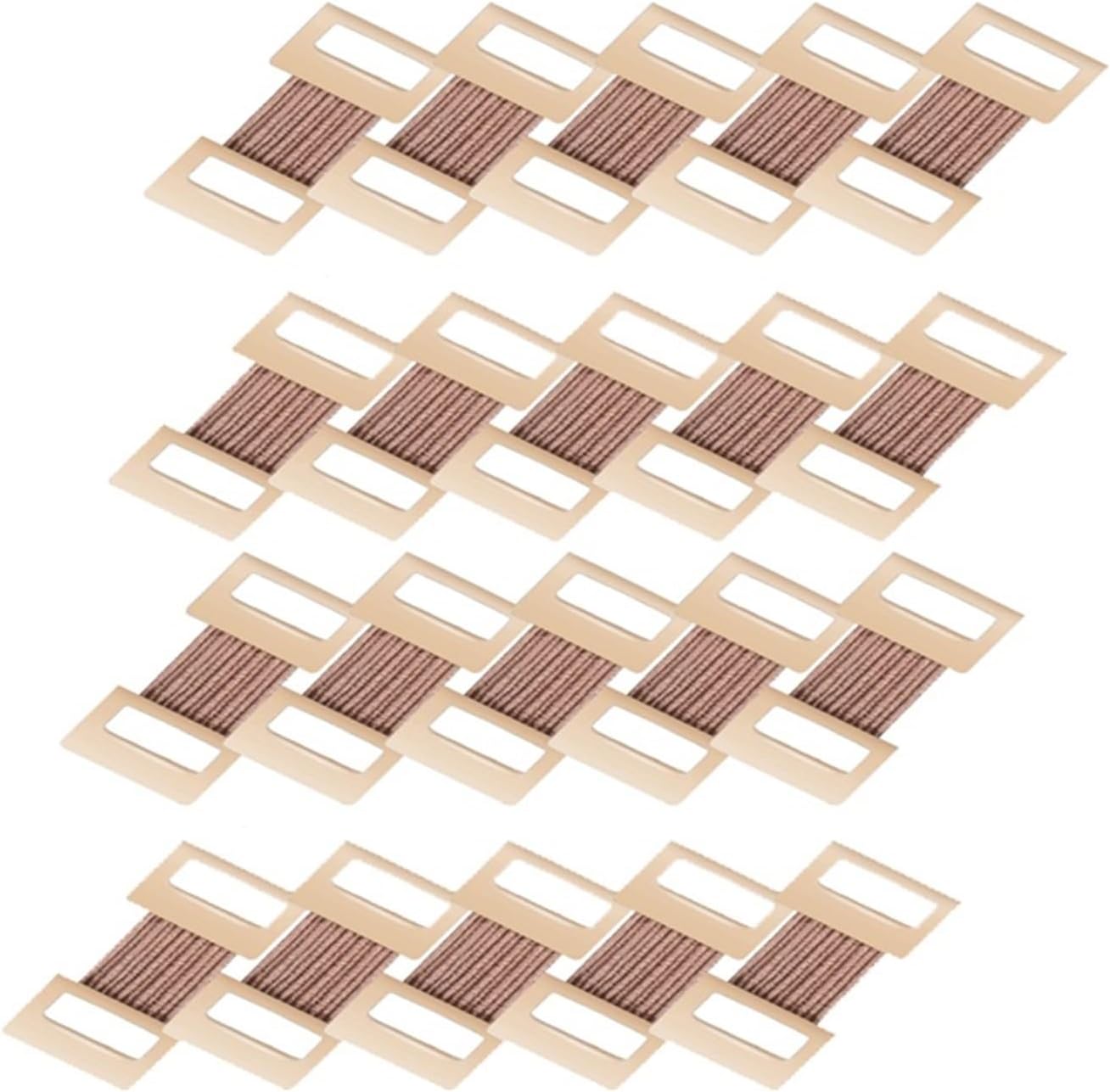 Bandage Clips 50pcs Elastic Bandage Wrap Clips Stretch Metal & Plastic Storage Box Replaceable for Various for Various Types Bandages