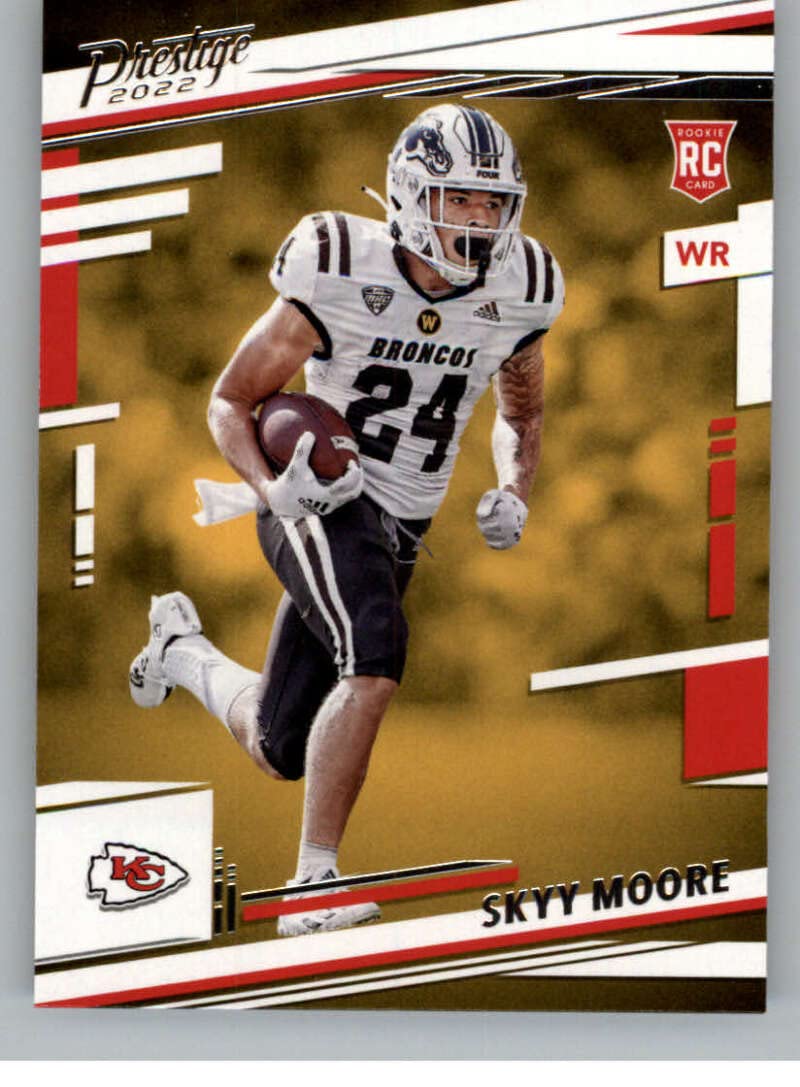 2022 Panini Prestige #372 Skyy Moore RC Rookie Kansas City Chiefs NFL Football Trading Card