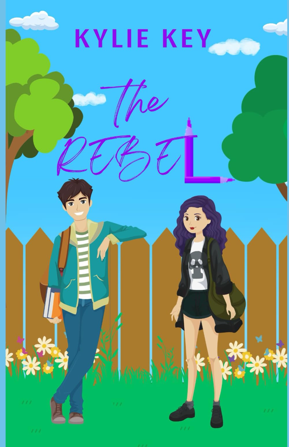 The Rebel: A Sweet Teen & YA Girl Next Door Romance (Covington Prep: The Girls We Love)