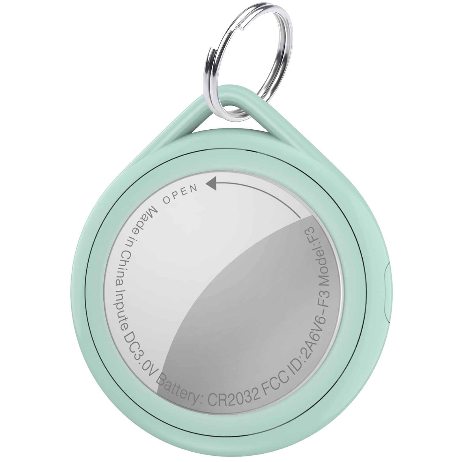 Wallet Tracker 4-Pack, Item Finders Work for Apple Find My APP(iOS Only) Tracker Tags for Keys, 100dB Sound, Smart Tag with Keychain/Lanyard, Item Finder for Luggage/Key/Suitcase (Blue)