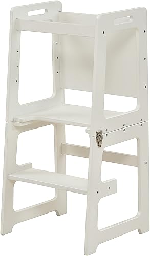 Miniatura 11 de Avenlur Date - Taburete plegable 4 en 1 para niños pequeños con pizarra, escritorio y silla, taburete estilo Montessori y Waldorf para edades de 18