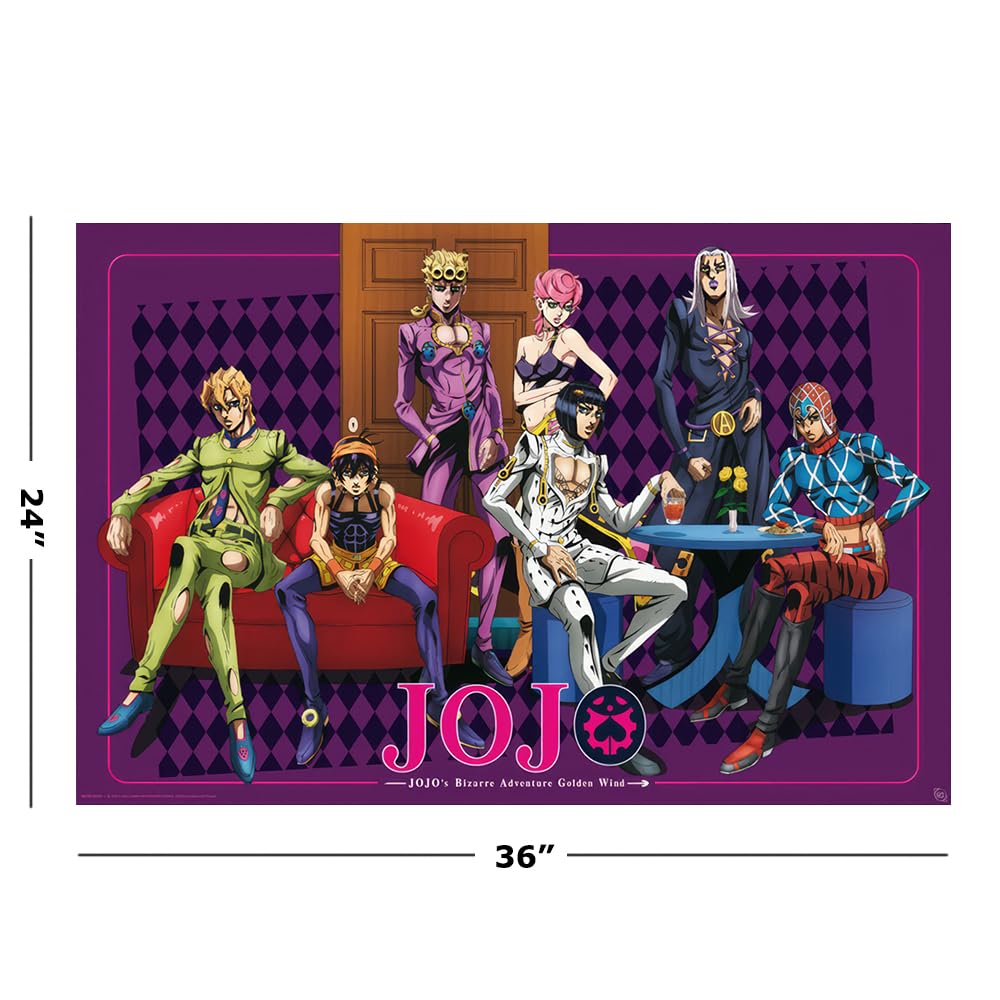 Amazon.com: Jojo's Bizarre Adventure - Anime TV Show Poster