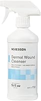 Vista 10 de McKesson Spray limpiador para el cuidado de heridas dérmicas, 16 onzas [6 unidades] Solución de lavado de primeros auxilios para lesiones menores