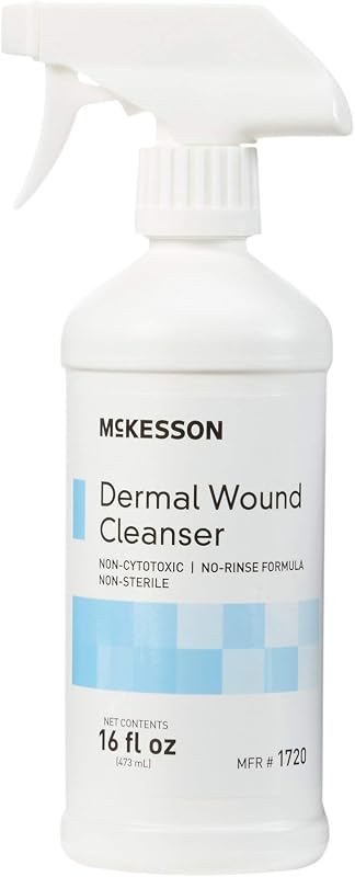 Dermal Wound Care Cleanser Spray, Cuts, Burns, Sores, 16 oz, 1 ct | Scrapes