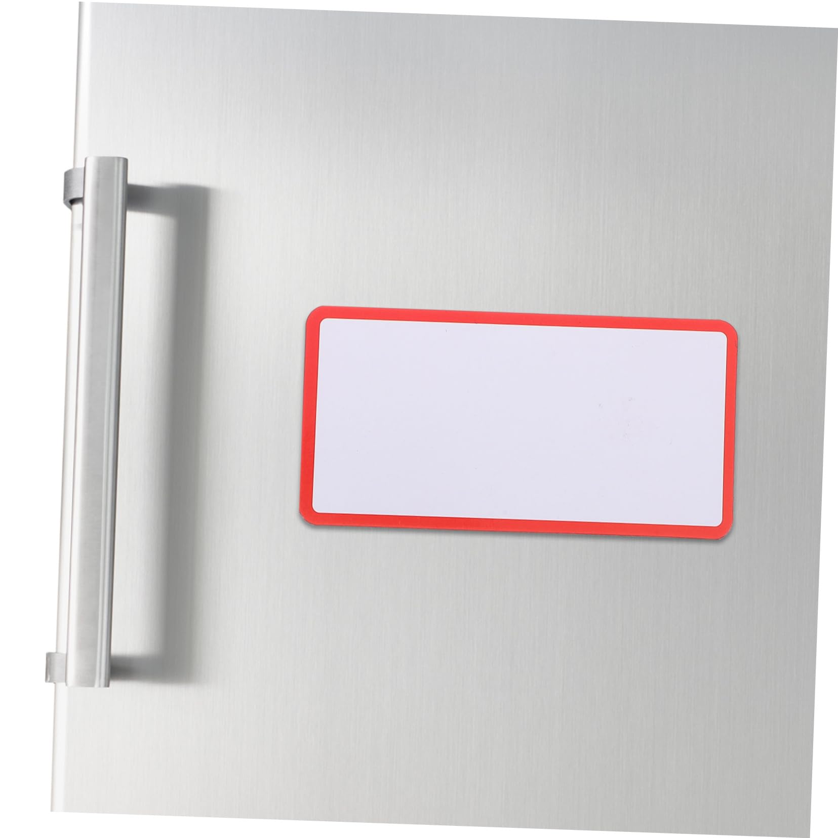 NUOBESTY 5 Set di Etichette Cancellabili a Secco con Magnetico per Classe Ufficio Etichette Magnetiche per Marcatura Alimentare (confezione da 50 Pezzi * 5