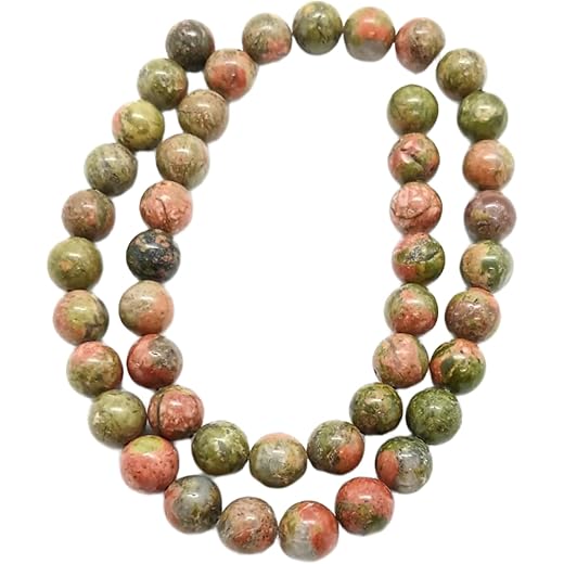 Unakite Round Beads 8 MM