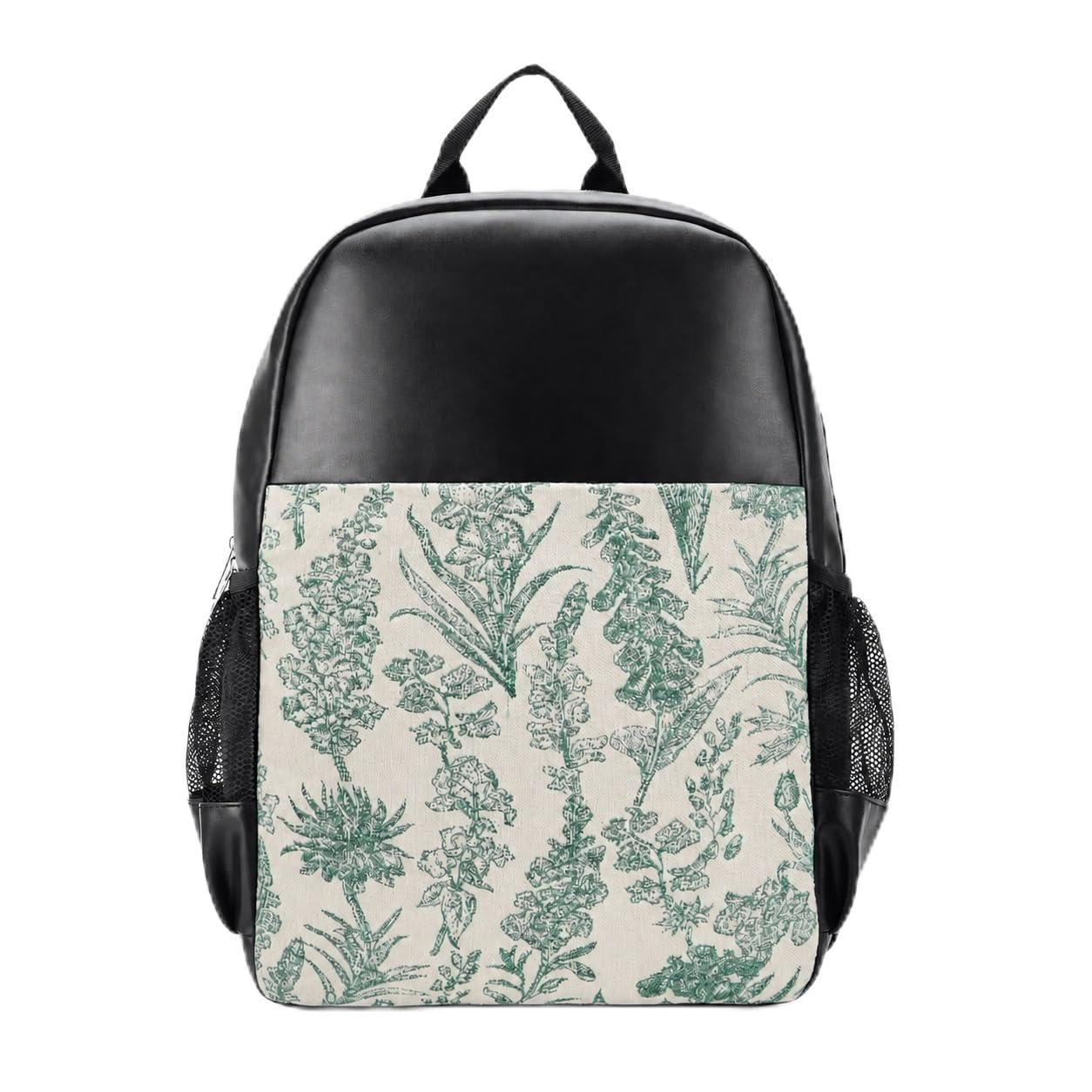 Wildlife Print Backpack for Women | Premium PU Leather College & Travel Bag with 15 Inch Laptop Compartment | 15L Casual Daypack-image-38