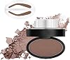 Eyebrow Seal Stamp Powder - Light Brown Complete Nature Tinting Coloring Kit - Easy and Natural Looking Brows, Waterproof Eyebrow Powder Kit for Flawless Eye Brows Make Up