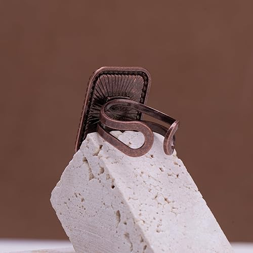 Miniatura 5 de Montana West Rustic Couture's Bohemian Turquoise - Anillo para mujer