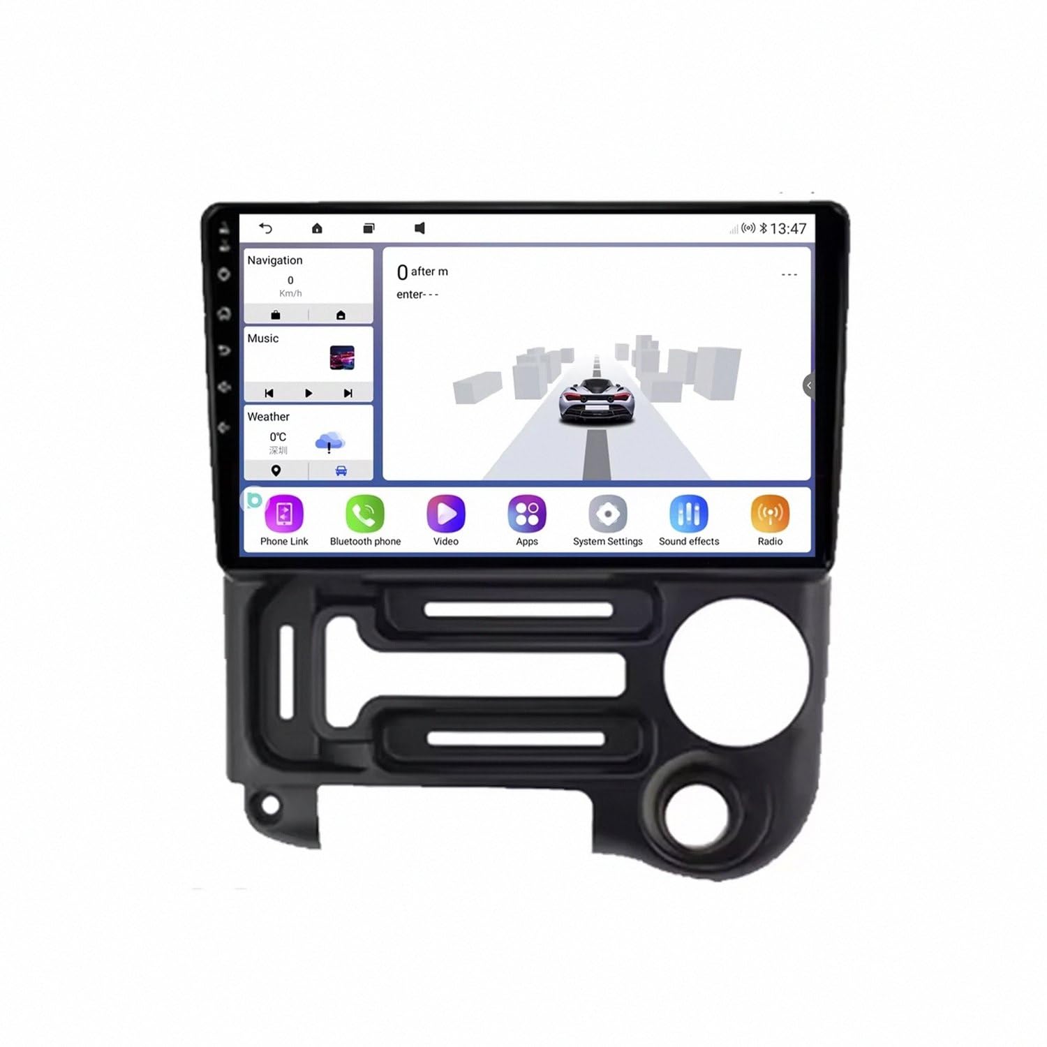 Autoradio Wireless per Hyundai Atos 2003-2013 Android 15 9 Pollici Touch Screen Automatico Mirror Link Controllo Del Volante Per, 4 Core 2G+64G
