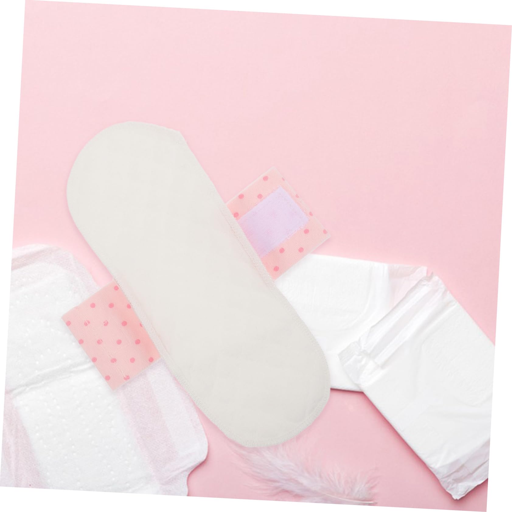 5 Sets Damen-menstruationsbinden Wiederverwendbare Servietten Nasstasche Für Reisen Und Den Täglichen Gebrauch 3 Stück X 5
