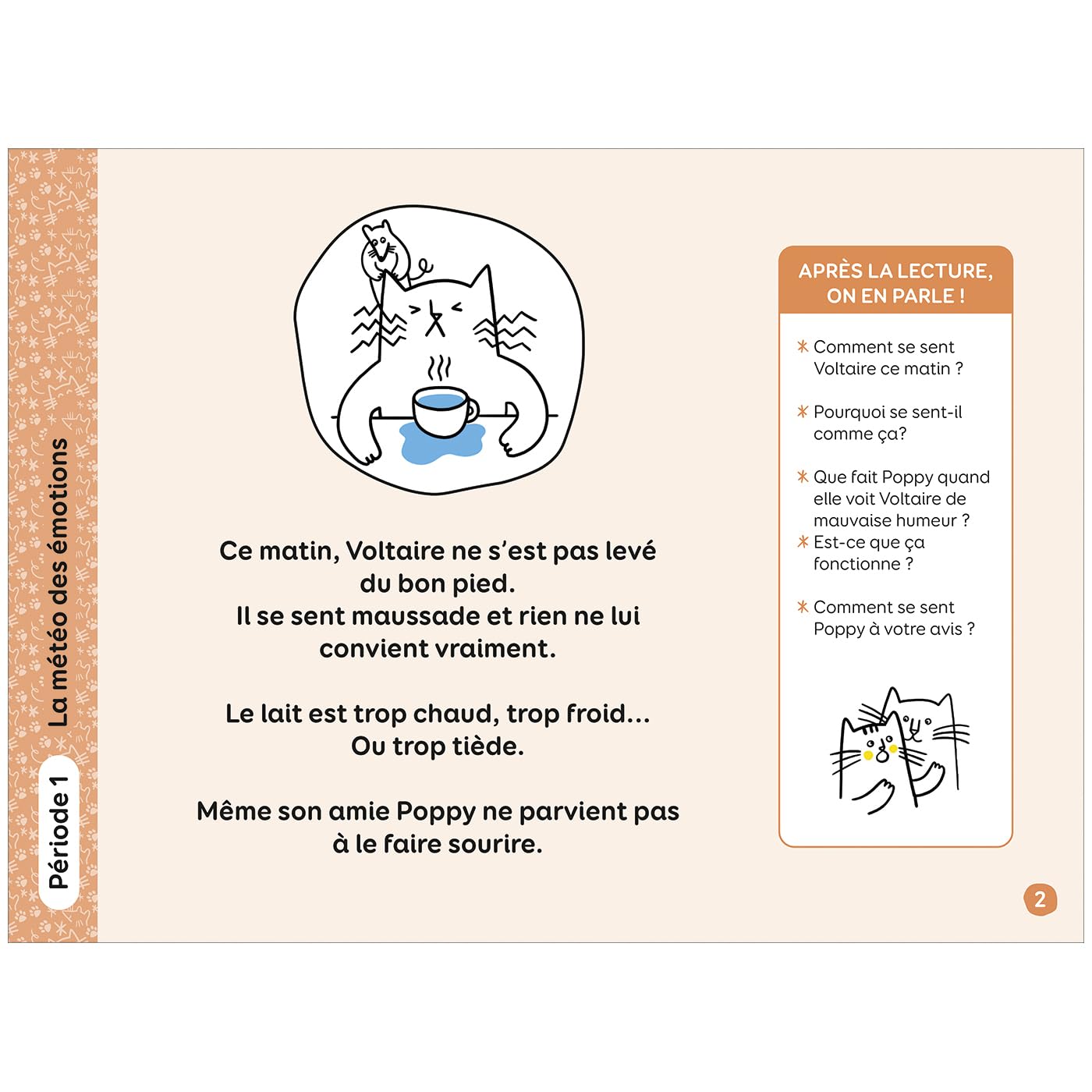 Apprivoiser les émotions avec les zamizen - Chevalet + Guide pédagogique
