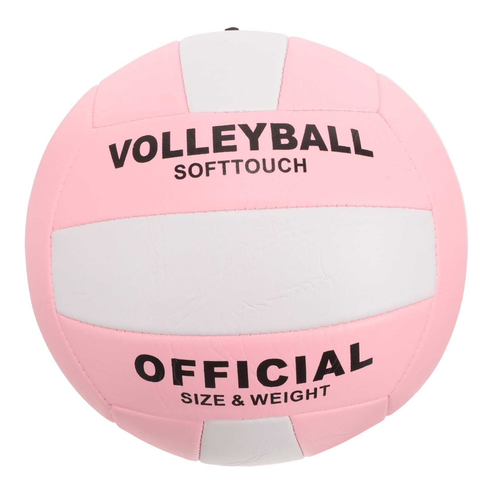 Milisten Soft Volleyball Training Ball Pu Leather Size 5 Inflatable Indoor Sports Volleyball Equipment