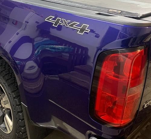 Decal Mods 4X4 Decal Replacement Sticker For Chevy Silverado (2014-2017) Bed Side Black Blackout (2014-2018) Bedside (Set Of 2) - Fblk | Fg7E1 #TOP3