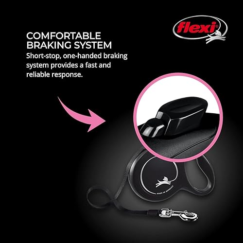 Miniatura 6 de Flexi - New Classic - Correa de cinta L de 16 pies (5 m), azul, multi