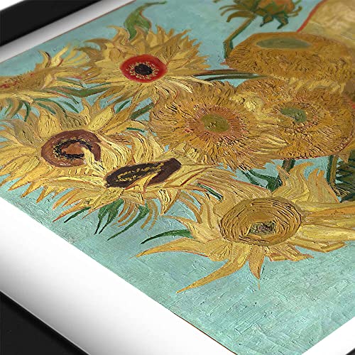 Impression d'art Van Gogh Tournesols 1889 Spiffing Prints petit format archival mat - 7