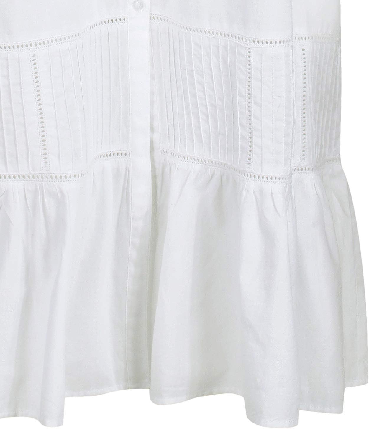 The 1 for U Victorian Nightgown - Cotton Nightgowns for Women, Charlotte 100% Cotton Gown - Image 5