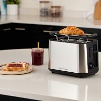 Russell Hobbs Heaton 27390-56 Rozsdamentes Kenyérpirító Extra Széles Nyílással 6 Fokozat 10