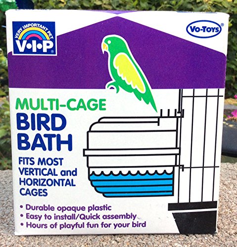 Vo-Toys Multiple Cage Bird Bath