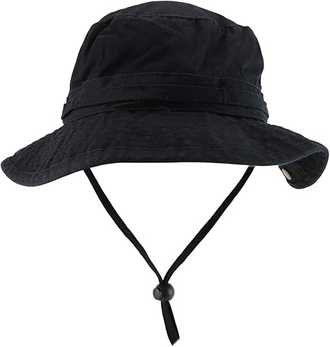 Miniatura 2 de Sombrero de caza de cubo lavado de sarga de algodón con correa de barbilla