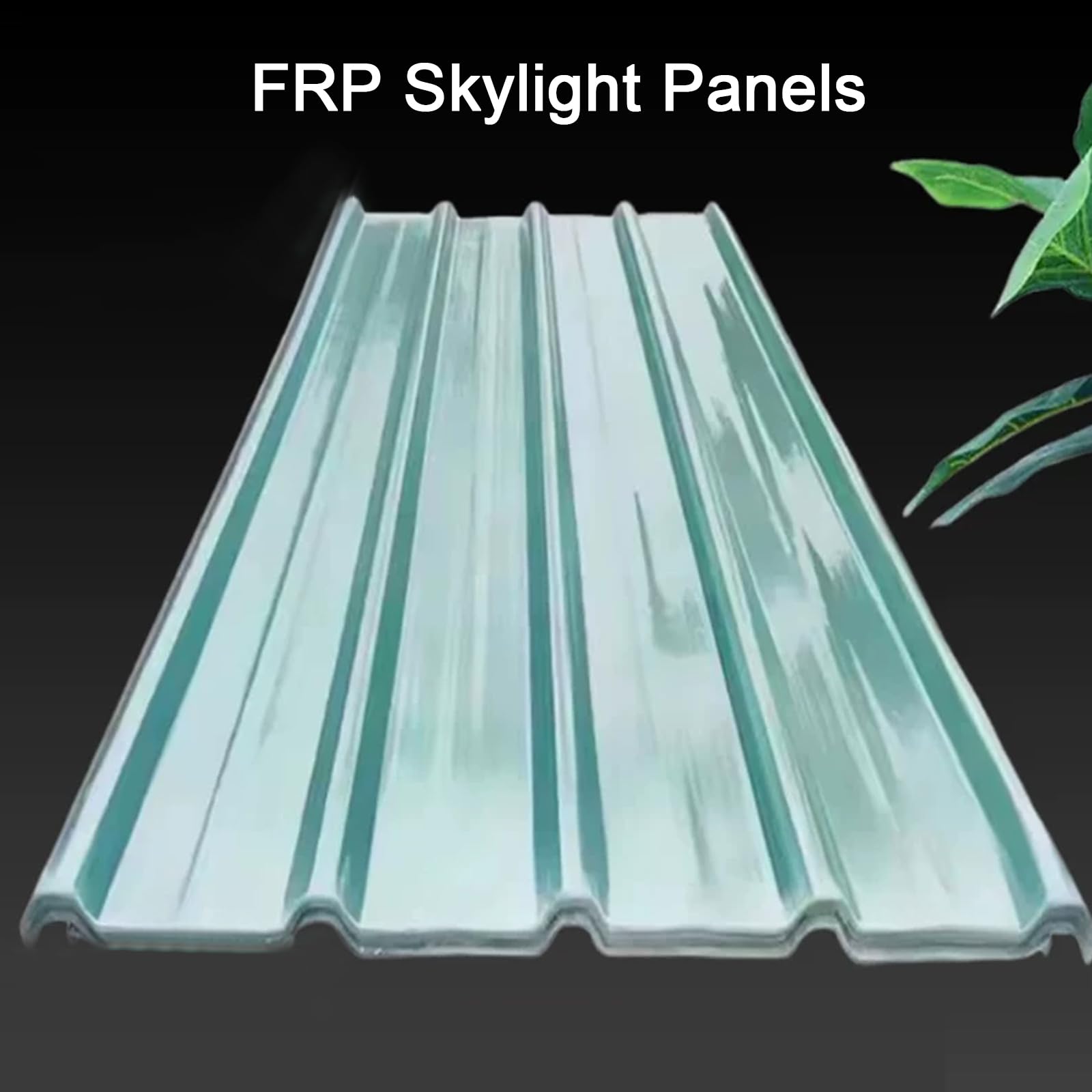 Placa de Iluminación Natural Frp 1.5mm,Paneles de Techo de 1/2/5/8/14 Piezas,Chapa Ondulada para Invernaderos,Impermeables y Resistentes al Sol,Ignífugas/Protección UV (0.9x0.6m/35x24in,14 Pcs)