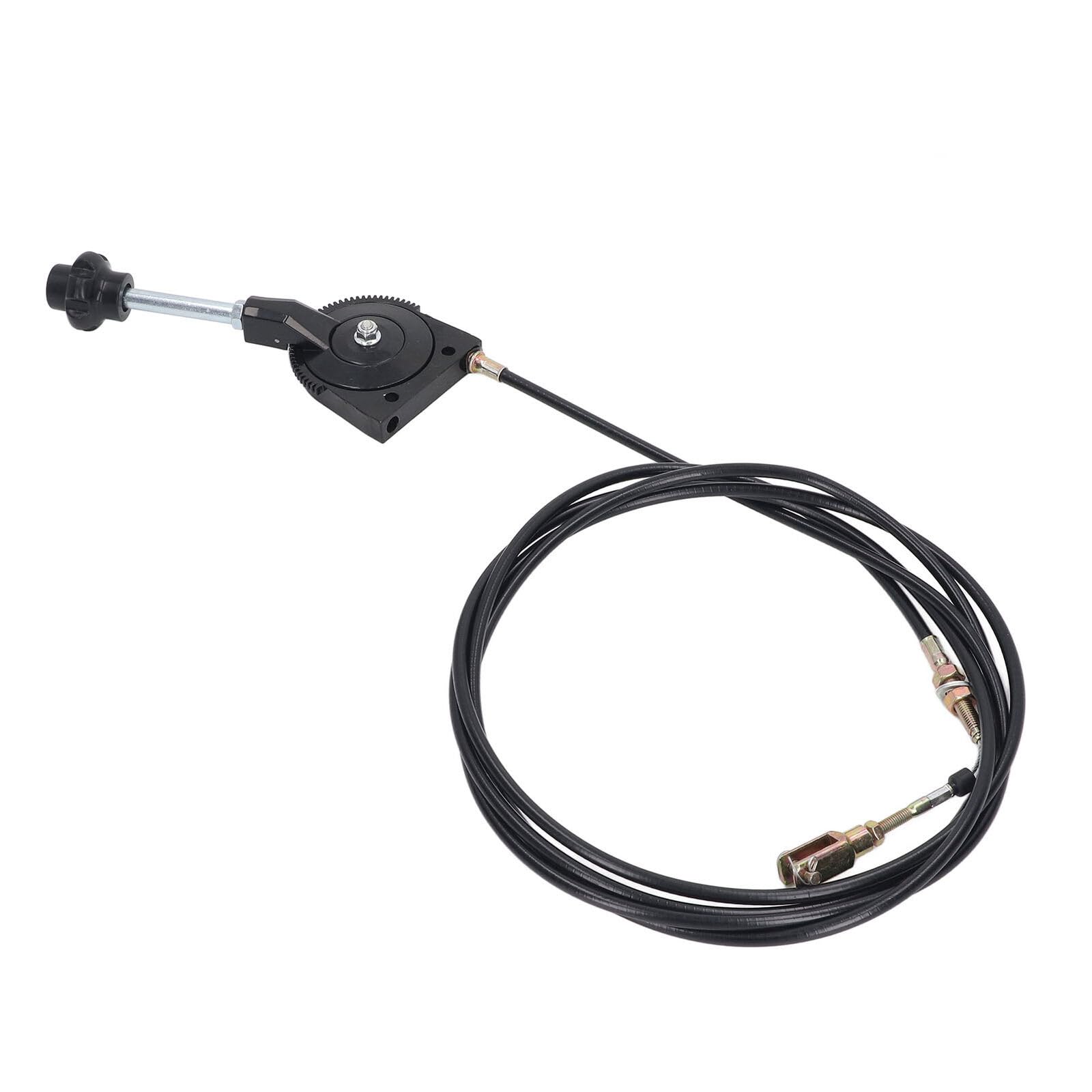 Cable de acelerador manual para excavadora, 2,5/3//3,5/4 m, cable de control del acelerador de excavadora, piezas de equipo pesado para excavadora, mezcladora (3,5 m)