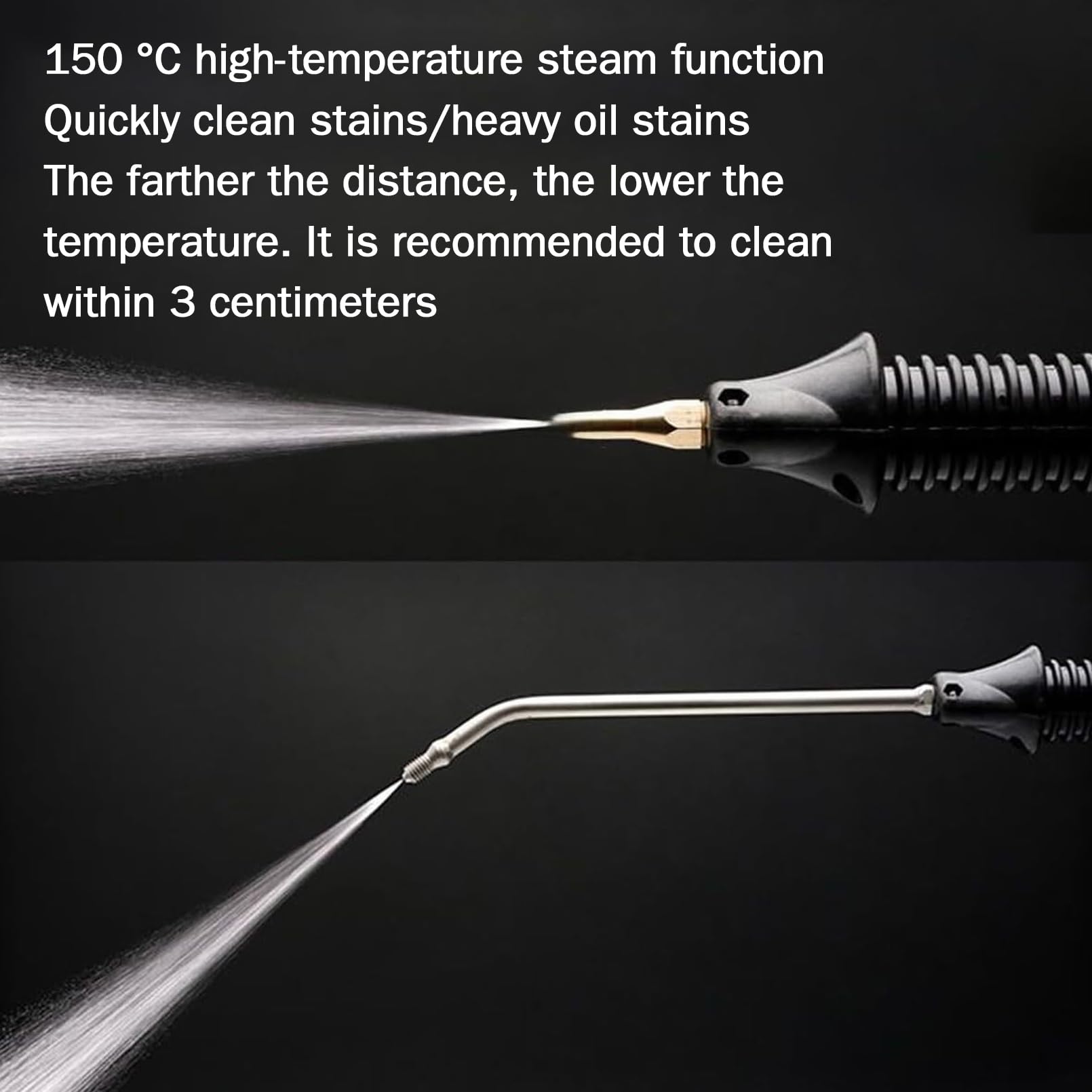 3800W Cleaner de Vapor de 9.5 Bares, Calentamiento de 6S, Vaporizador de Limpieza Portátil de Tanque 6 Litros con Tubería Extendida de 3 M, Para Hogar, Cocina, Tierra, Baldosas, Piso, Automóvil