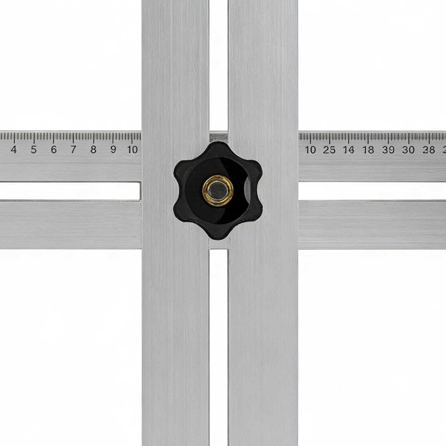 Ceramic Tile Hole Locator - Stainless Steel Universal Adjustable Gauge,Tile Hole Locator Ruler | for Marble Wood Glass Floor Ceramic