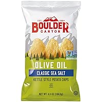 Vista 12 de Boulder Canyon Papas fritas - Hickory BBQ (1.5 oz/Caja de 55)