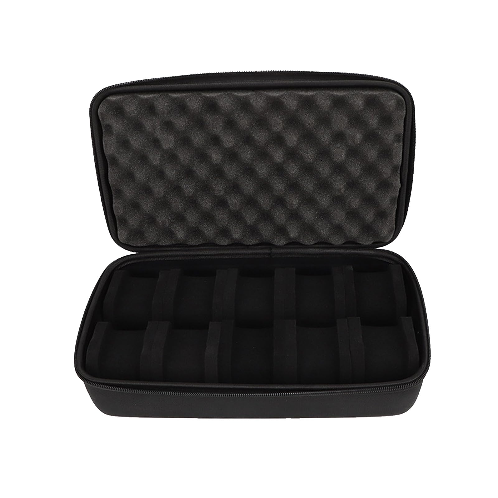 Zwwaazhf Multicolor Drop-Resistant 10 Slot Watch Carrying Case Storage Box For Wristwatch Soft Interior Watch Container Shockproof Dustproof Multiple Layer Storage Case