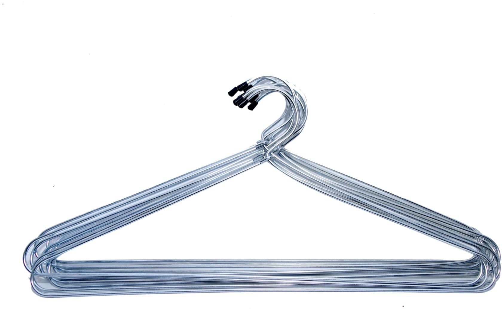 Bindian 6 𝐏𝐜𝐬 Metal Cloth Hanger |Rust Free - 𝐔𝐥𝐭𝐫𝐚 𝐓𝐡𝐢𝐧 Hangers for Wardrobe & Closet Organizer Hangers for Clothes |Space Saving |Non Slip Grip & Smooth Finish |Lightweight & Durable-image-40