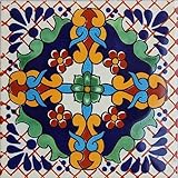 6x6 4 pcs Macotera Talavera Mexican Tile