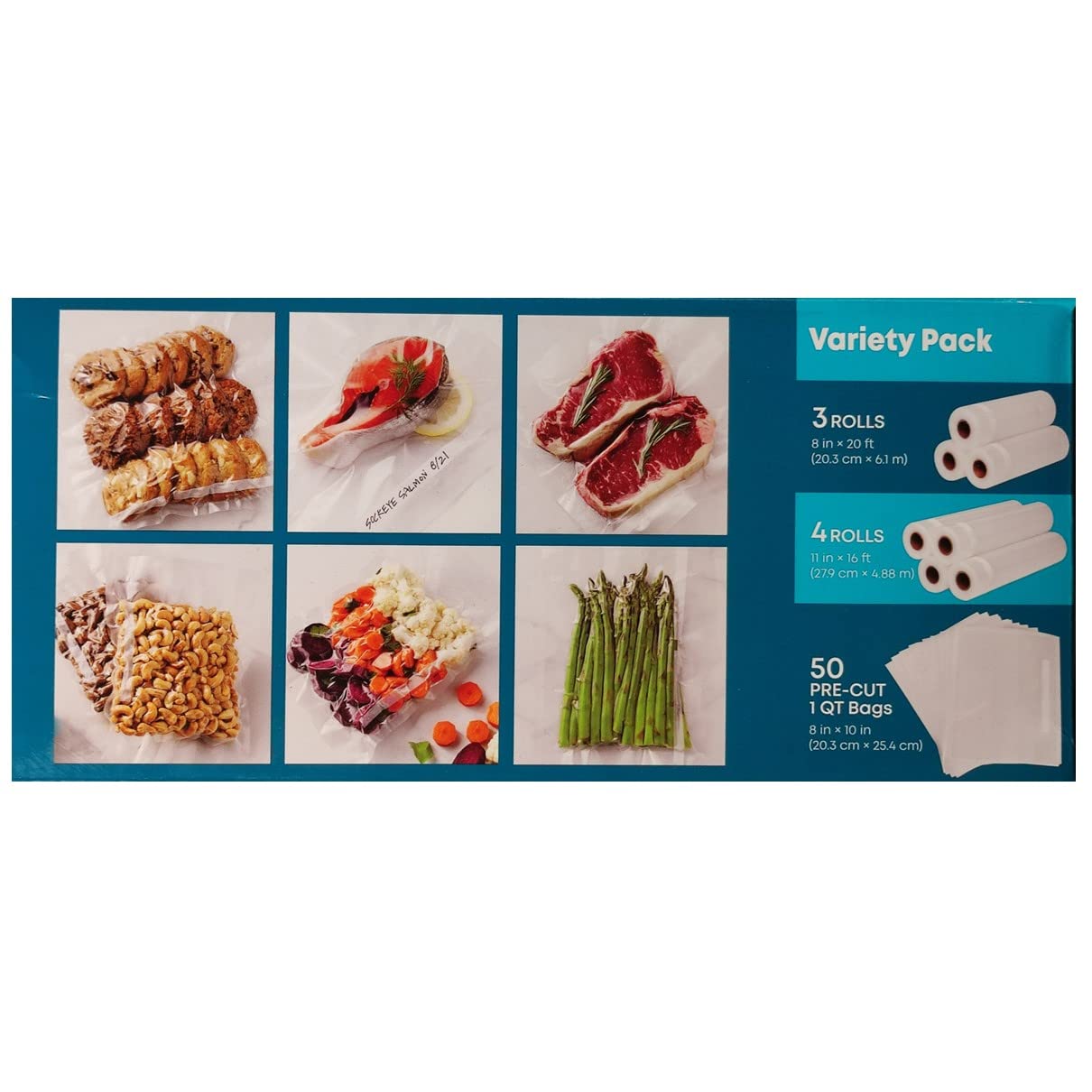 Amazon.co.jp: KIRKLAND VACCUM SEALING BAGS 真空パック器用袋